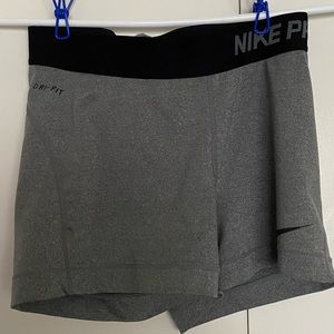Nike spandex shorts.